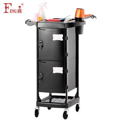 Salonski voziček s ključavnico